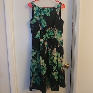 Eliza J Floral Midi Dress